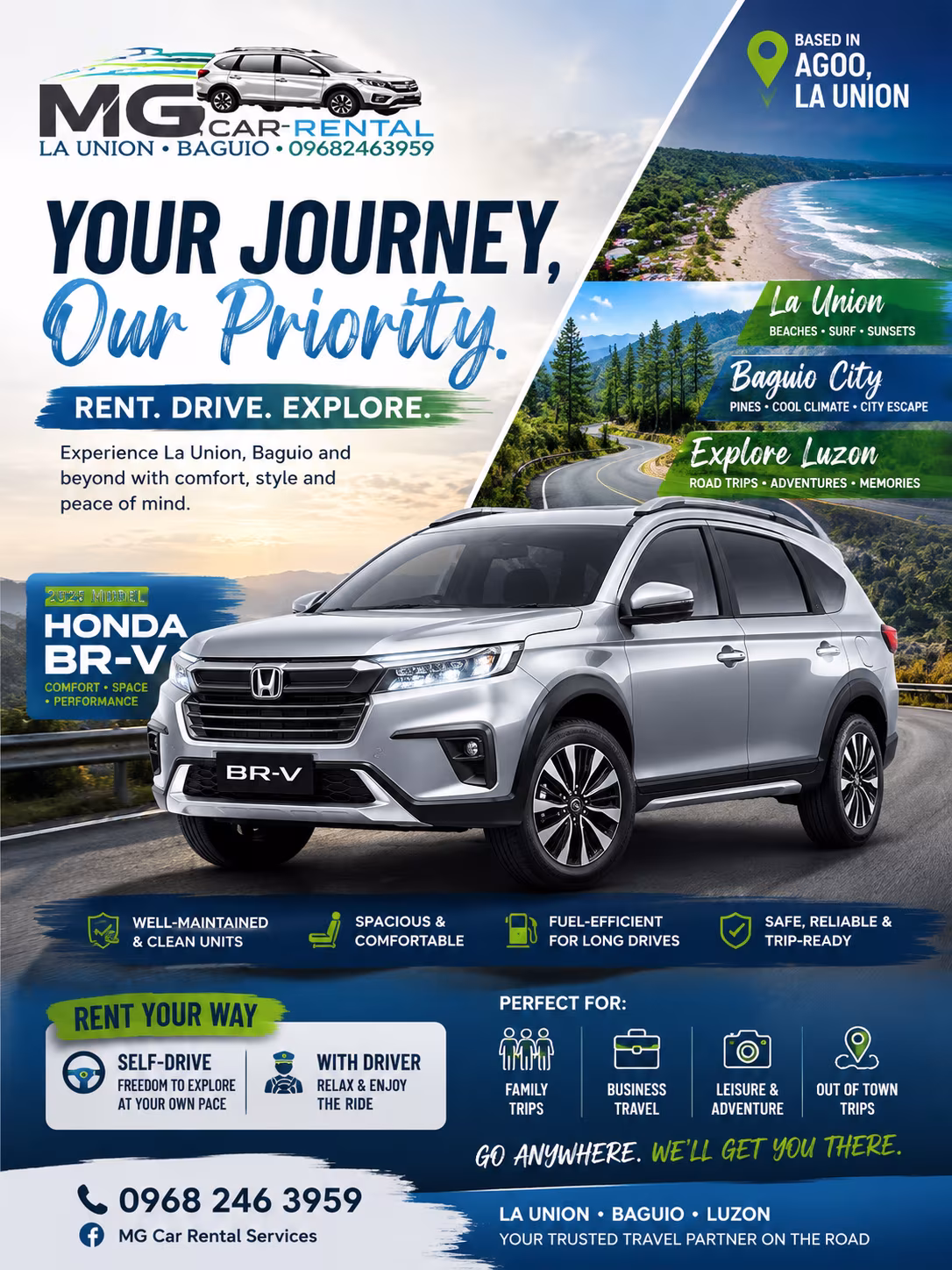 Best SUV for Baguio Trips. Why Honda BRV?