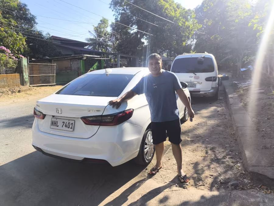 Car for rent in La Union and Baguio - MG Car Rental Services client photo