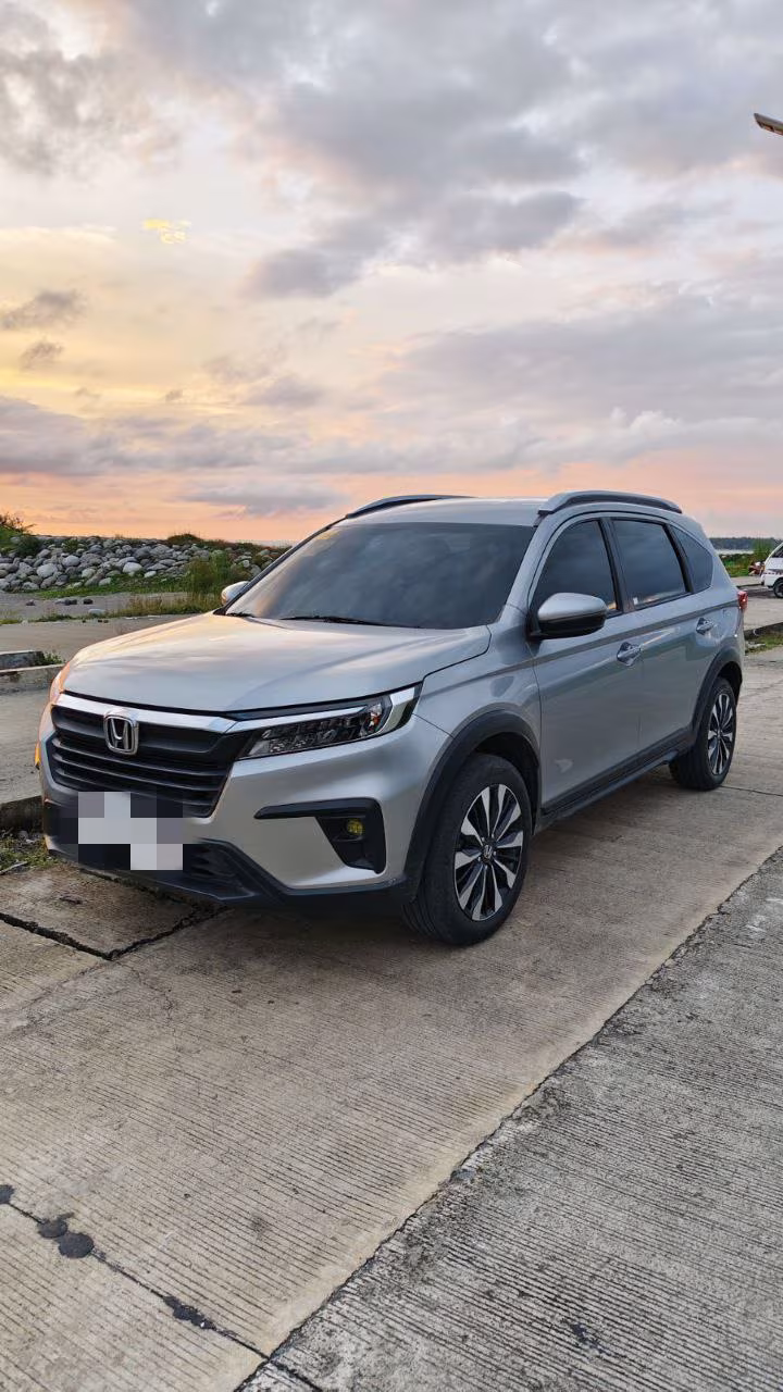 Honda BR-V Silver car rental in La Union and Baguio
